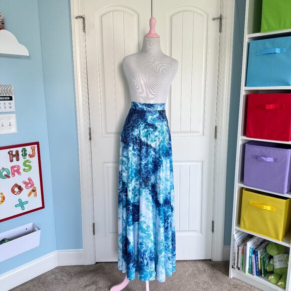 Blackmilk Icy Waters Maxi Skirt - Picture 5 of 8